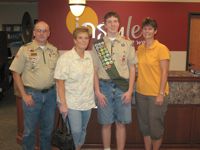 Alex Kleinfehn, Eagle Scout, Troop 68