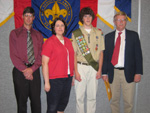 Brad Schulzetenberg and parents