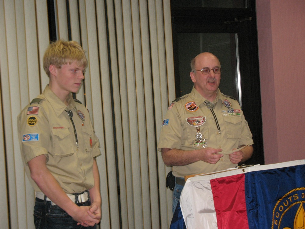 Eagle Scout Thomas Schwinghamer