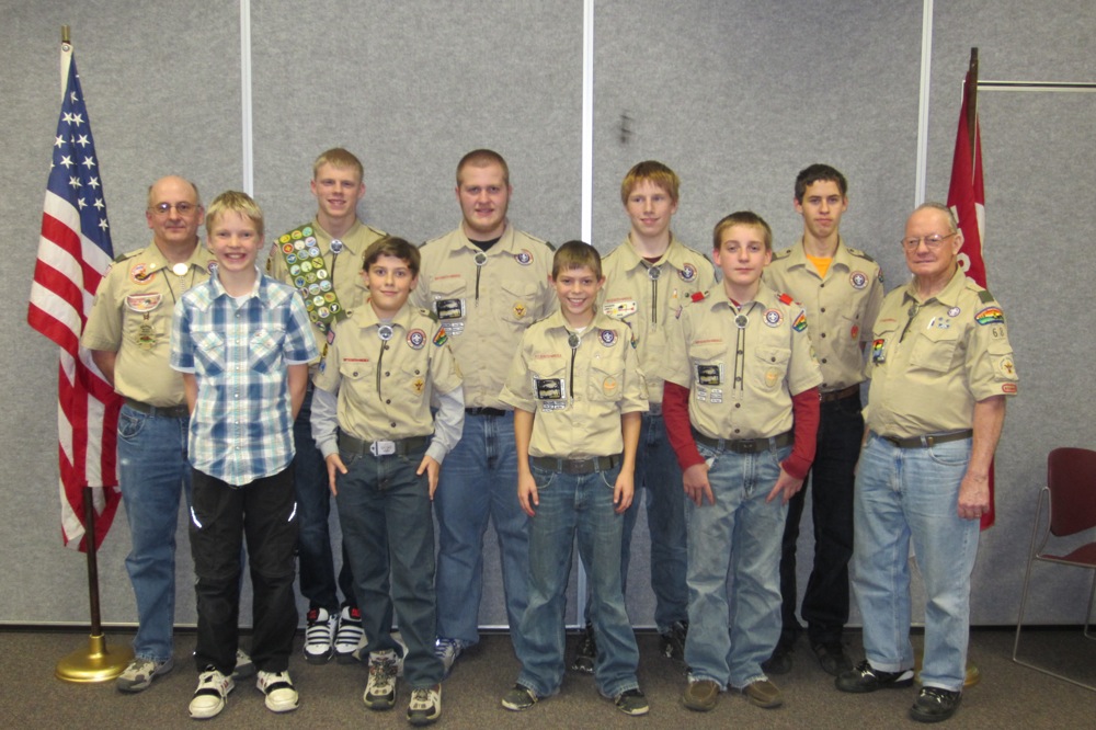 Eagle Scout Thomas Schwinghamer