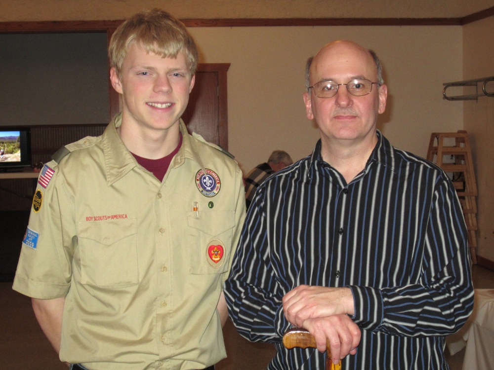 Eagle Scout Thomas Schwinghamer