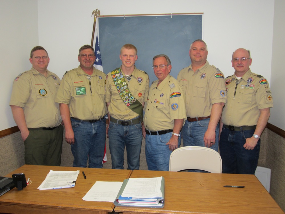 Eagle Scout Thomas Schwinghamer