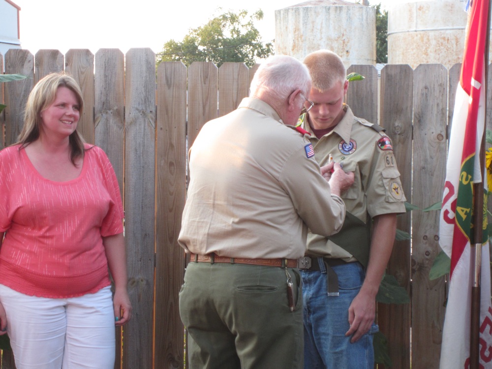Eagle Scout Thomas Schwinghamer