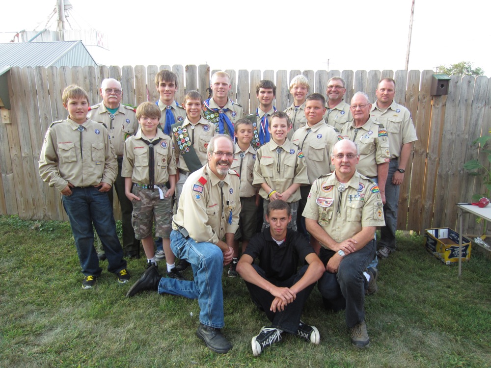 Eagle Scout Thomas Schwinghamer