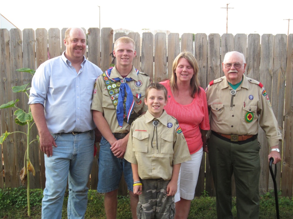 Eagle Scout Thomas Schwinghamer