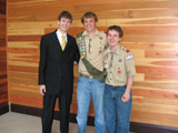 Eagle Scout Mike Schwieters