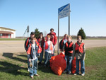 Boy Scout Road Clean-up