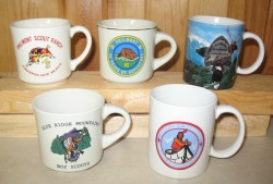 High Adventure coffee mugs.