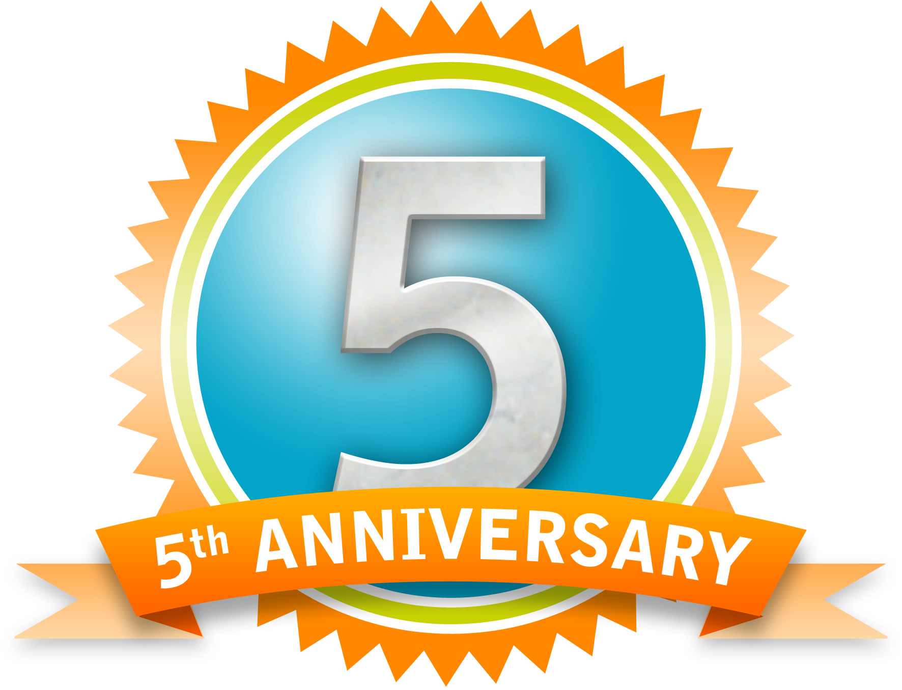 clipart 5 year anniversary - photo #9