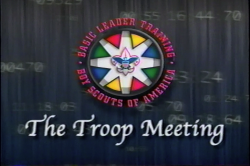 Troop Meeting Training