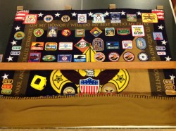 Boy Scout Patch Blanket