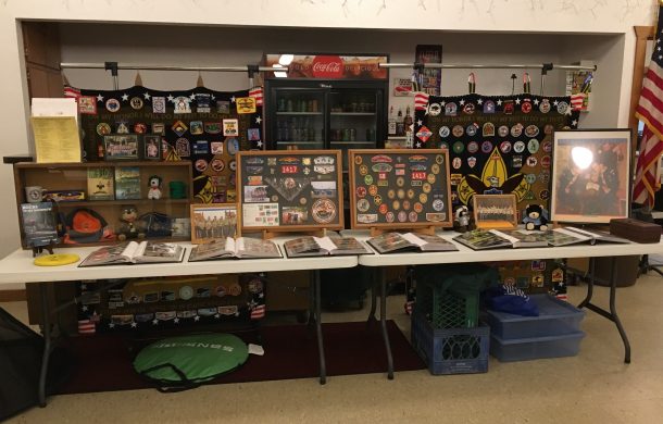 Boy Scout display.