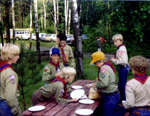 Crow Wing Scout Camp 1981