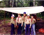 Crow Wing Scout Camp 1981