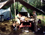 Crow Wing Scout Camp 1983