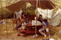 Crow Wing Scout Camp 1984