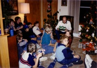 1986 Boy Scout Christmas Party.