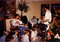 1987 Boy Scout Troop 68 Christmas Party.