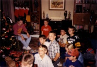 1987 Boy Scout Troop 68 Christmas Party.