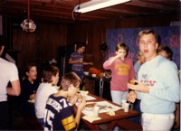 1987 Boy Scout Troop 68 Christmas Party.