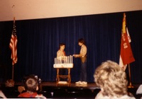 1987 December Boy Scout court of honor.