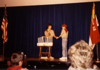 1987 December Boy Scout court of honor.