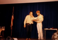 1987 December Boy Scout court of honor.