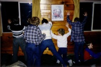 Winter Outing at Parker Scout Reservation 1987