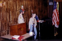 December Boy Scout Troop 68 court of honor.