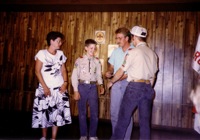 May Boy Scout court of honor.