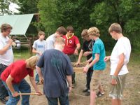 Many Point Scout Camp 2009