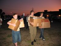 American Legion Flag Disposal Ceremony