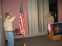 Boy Scout Court of Honor, December 2010