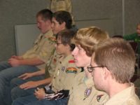 Boy Scout Court of Honor, December 2010