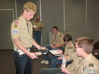 Boy Scout Court of Honor, December 2010