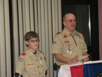 Boy Scout Court of Honor, December 2010