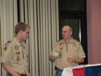 Boy Scout Court of Honor, December 2010