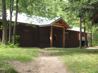 The Boy Scouts of Melrose Troop 68 attend Many Point Scout Camp.