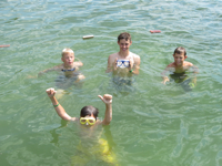 The Boy Scouts of Melrose Troop 68 attend Many Point Scout Camp.