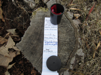 The Boy Scouts of Melrose Troop 68 learn about geocaching.