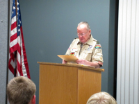 Boy Scout Troop 68 December Court of Honor.