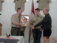 Scoutmaster Retirement Party 2012