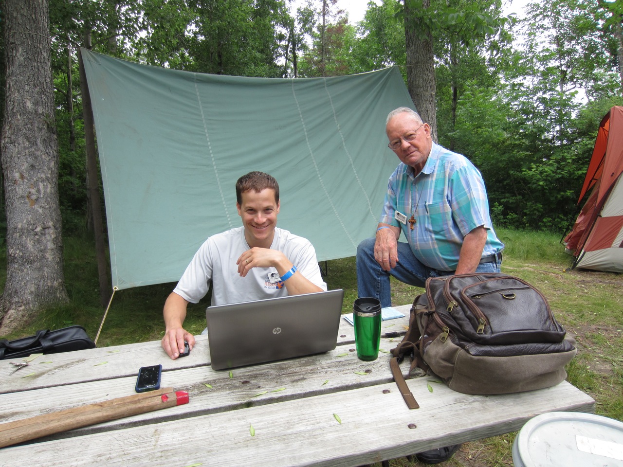 Boy Scout Troop 68 attends Many Point Scout Camp. 2013.