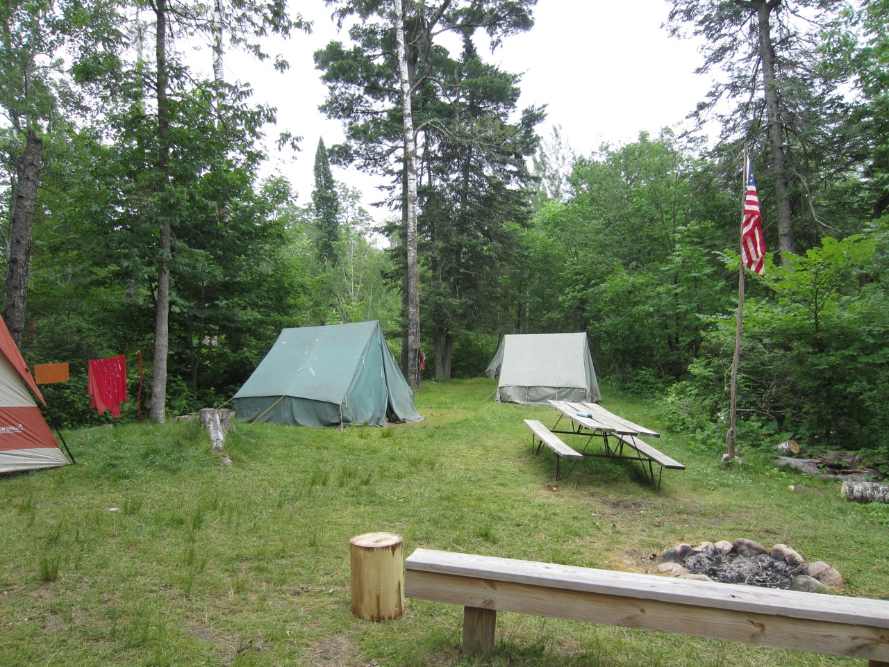 Boy Scout Troop 68 attends Many Point Scout Camp. 2013.