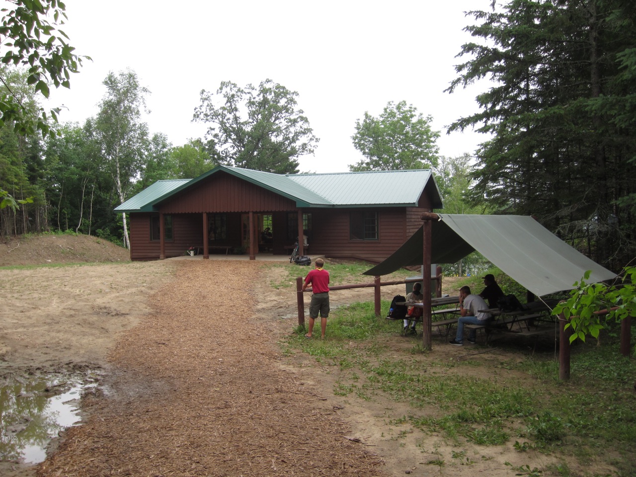Boy Scout Troop 68 attends Many Point Scout Camp. 2013.