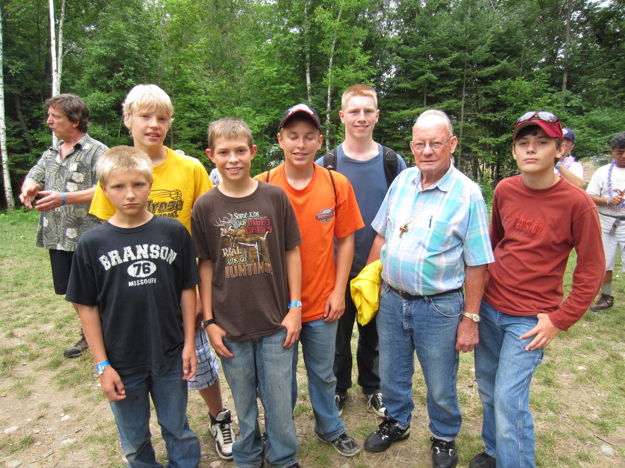 Boy Scout Troop 68 attends Many Point Scout Camp. 2013.