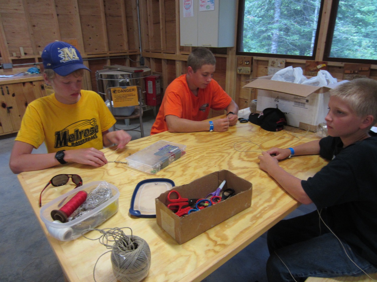 Boy Scout Troop 68 attends Many Point Scout Camp. 2013.