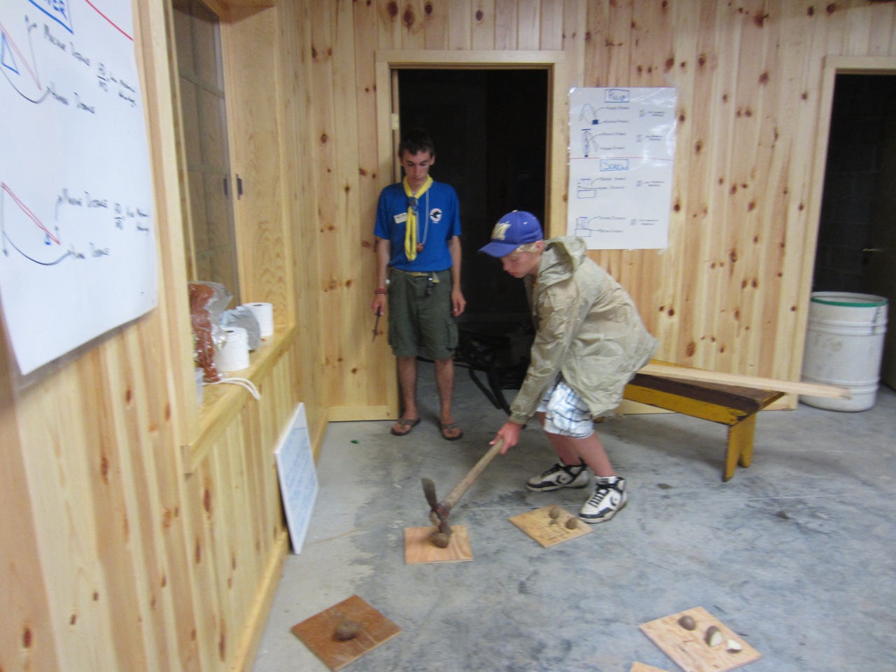 Boy Scout Troop 68 attends Many Point Scout Camp. 2013.