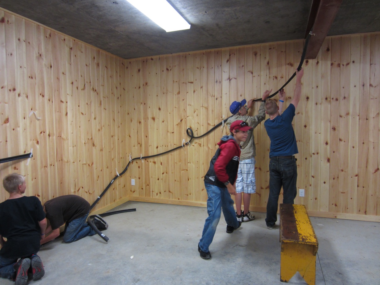 Boy Scout Troop 68 attends Many Point Scout Camp. 2013.