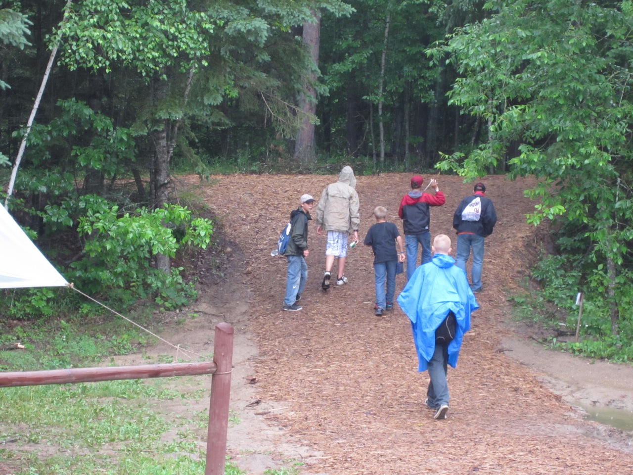 Boy Scout Troop 68 attends Many Point Scout Camp. 2013.